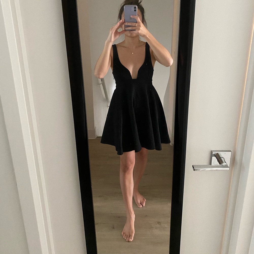Alice & UO black dress